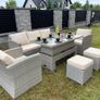 New Luxury Garden Rattan Furniture Set / Rising Table / Sofa / Chairs / Delivery Image 6