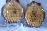 Ceramic Hand Wall Plates
