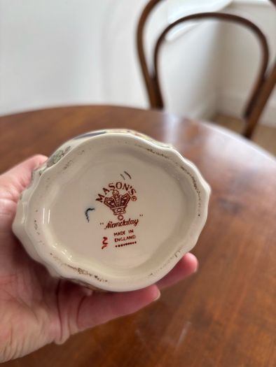Mason's ironstone pot pourri Mandalay vase