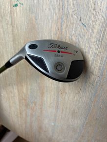 Left handed Titleist hybrid golf club