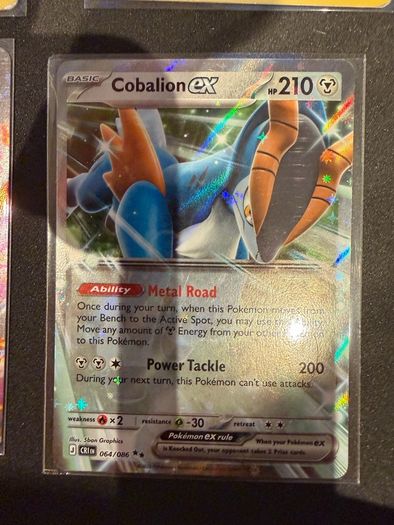 Set of 8 Pokemon Cards Salazzle EX, Cobalion EX, Ninetales EX, Magearna, Empoleon, Snorlax, Zekrom, Palkia