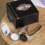 HUAWEI Watch GT 6 Pro - Titanium with Gold Fluoroelastomer Strap, 46 mm Image 4