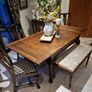 Beautiful Extendable Table, Chairs & Bench Image 8