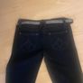 Ladies black bootleg jeans Image 4