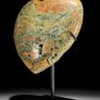 Exquisite Polished Green Smithsonite Heart on Custom Display Stand (21.3 x 15 x 8cm) - Natural Stone Image 3