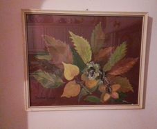 Hand Painted Picture Signed