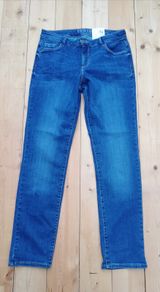 New M&S ladies indigo blue jeans UK10.. Eur 38