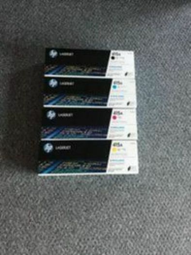 Genuine HP Toner 415A Set of 4 Colour Toners