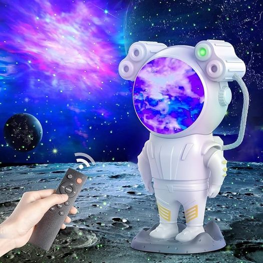 FREE EXPRESS SHIPPING Astronaut Galaxy Star Projector Starry, Astronaut Projector with Nebula,Timer and Remote Control, Bedroom and Ceiling Projector, Best Gifts for Children and Adults