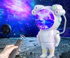 FREE EXPRESS SHIPPING Astronaut Galaxy Star Projector Starry, Astronaut Projector with Nebula,Timer and Remote Control, Bedroom and Ceiling Projector, Best Gifts for Children and Adults