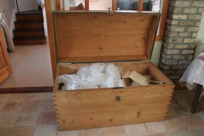 Antique Pine Chest