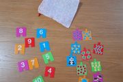 Numbers jigsaw for kids