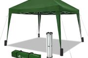3x3m Pop Up Gazebo with 4 Leg Weight Bags, Folding Party Tent for Garden Outdoor, Green (FREE POSTAGE)