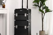 Trolley Cosmetic  Case Rolling Universal Wheels