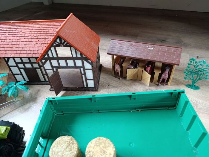 Huge selection of vintage animal toy farm