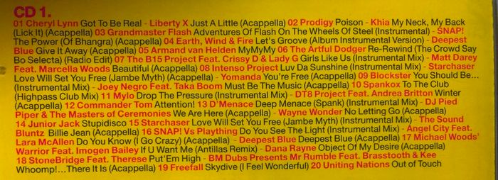 Ministry Of Sound [2005] The Mash Up Mix: Mixed By The Cut Up Boys [2xCD Album]