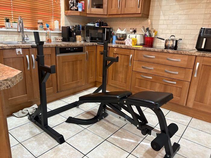 Best Gym Weightlifting Set Up!!