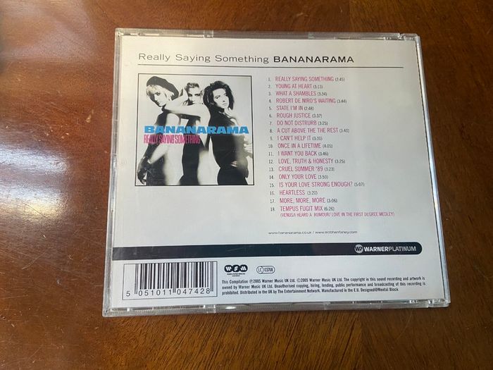 Bananarama Really Saying Something CD