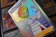 Roseanne's Backup ! Secret Rainbow Rare ! from Brilliant Stars Set ! 2022 ! Pokemon Card !