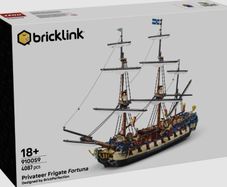 Lego Bricklink Designer Programme 910059 Privateer Frigate Fortuna