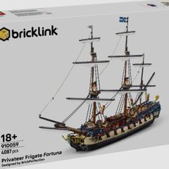 Lego Bricklink Designer Programme 910059 Privateer Frigate Fortuna