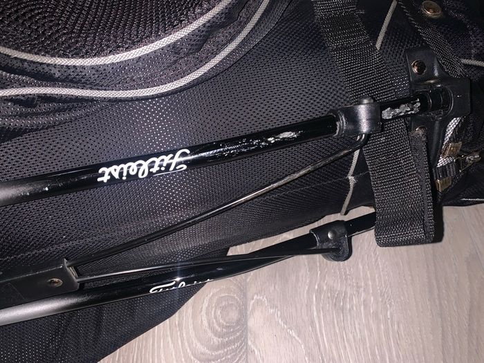 Tiltiest stand golf bag w rain cover