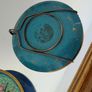 Vintage Chinese cloisonne petite plates Image 2