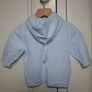 Next Baby Blue Cardigan Age 3-6 Months Image 3