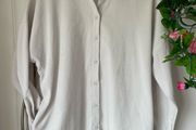 shirt zara medium stone shade cord shirt size med