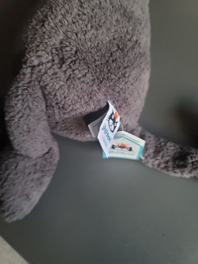 Jellycat TOOTHY RAT New With Tags Soft Plush Toy RETIRED Rare & Hard to find