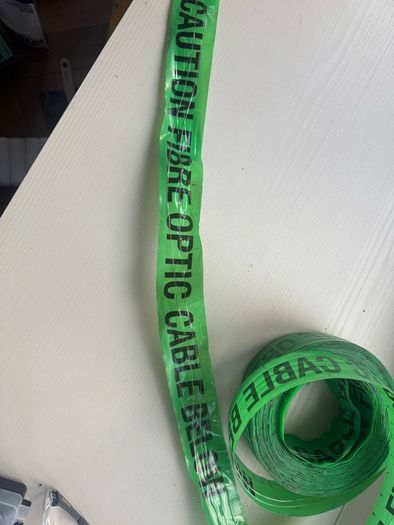 Caution Fibre Optic Below Tape For Sale