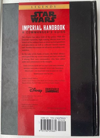 Star Wars Imperial Handbook brand new