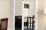 Black rustic sliding tracks