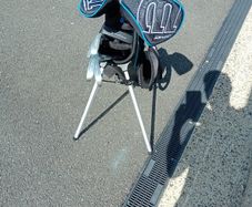 Wilson Profile Junior Left Handed Golf clubs.