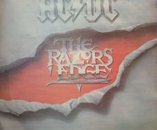 Rare original Zimbabwe release of AC/DC The razors edge in vg condition