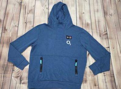 England Rugby High Neck Men's Hoodie Size Large