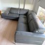 Grey Leather RHF Corner Chaise with Electric Recliner - Vancouver from EZ living (NO Delivery!) Image 6