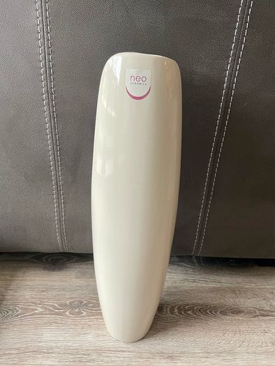 Ceramic Vase 51cm Cream/Beige