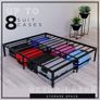Small Double Bed Frame Metal 120x200 with Storage Sturdy and 20min Easy Assembly Bed Frames - Large Storage with 41cm Height Image 4