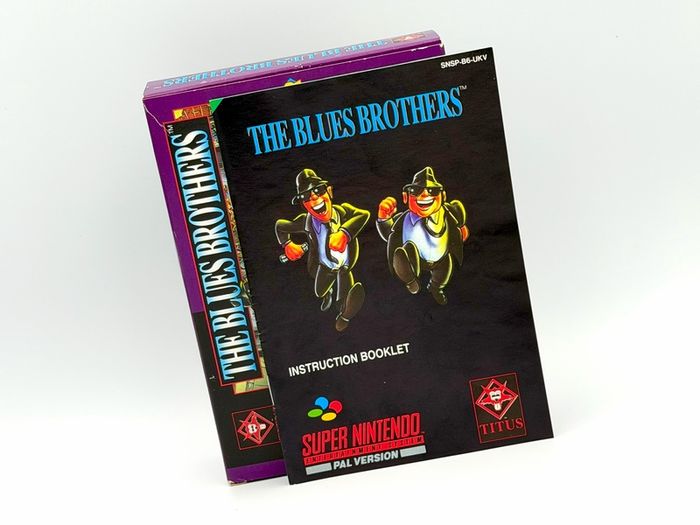 The Blues Brothers for Nintendo SNES - Boxed and Minty