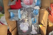 bird houses flower containers