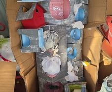 bird houses flower containers