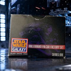 Rare 1993 Topps Star Wars Galaxy Millennium Falcon Factory Set