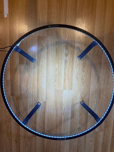 Target corona ring light