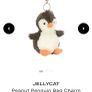 New JELLYCAT Amuseables Peanut Penguin Bag Charm Image 6