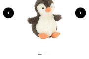 New JELLYCAT Amuseables Peanut Penguin Bag Charm