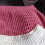 Color Block Drop Shoulder Sweater Image 4