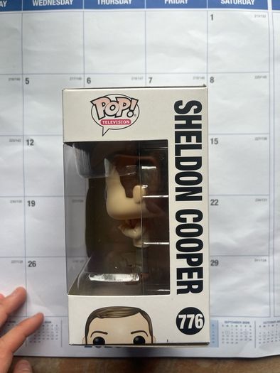 The Big Bang Theory Funko Pops - Sheldon, Leonard, Penny, Raj, Amy Stuart