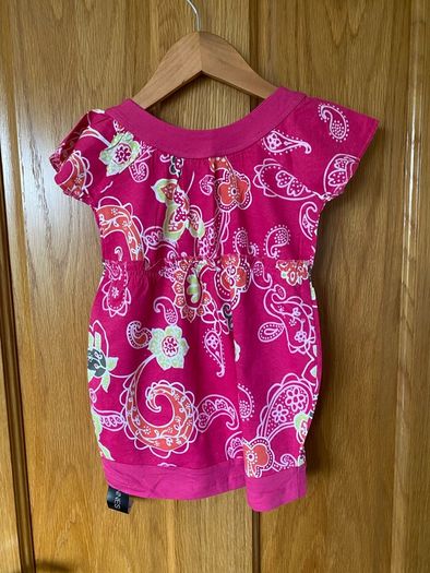 Brand new Girl's Pink Floral Mandala Dress | Size 3 years