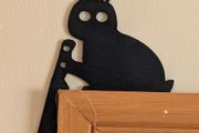Halloween Door Topper - Bunny Rabbit with Knife - PLA 3D Printed Decor